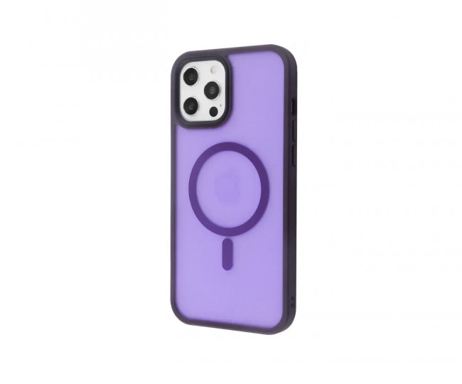 Чехол WAVE Matte Insane Case with Magnetic Ring iPhone 12 Pro Max (deep purple)